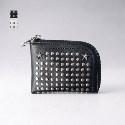 Full studs coin wallet