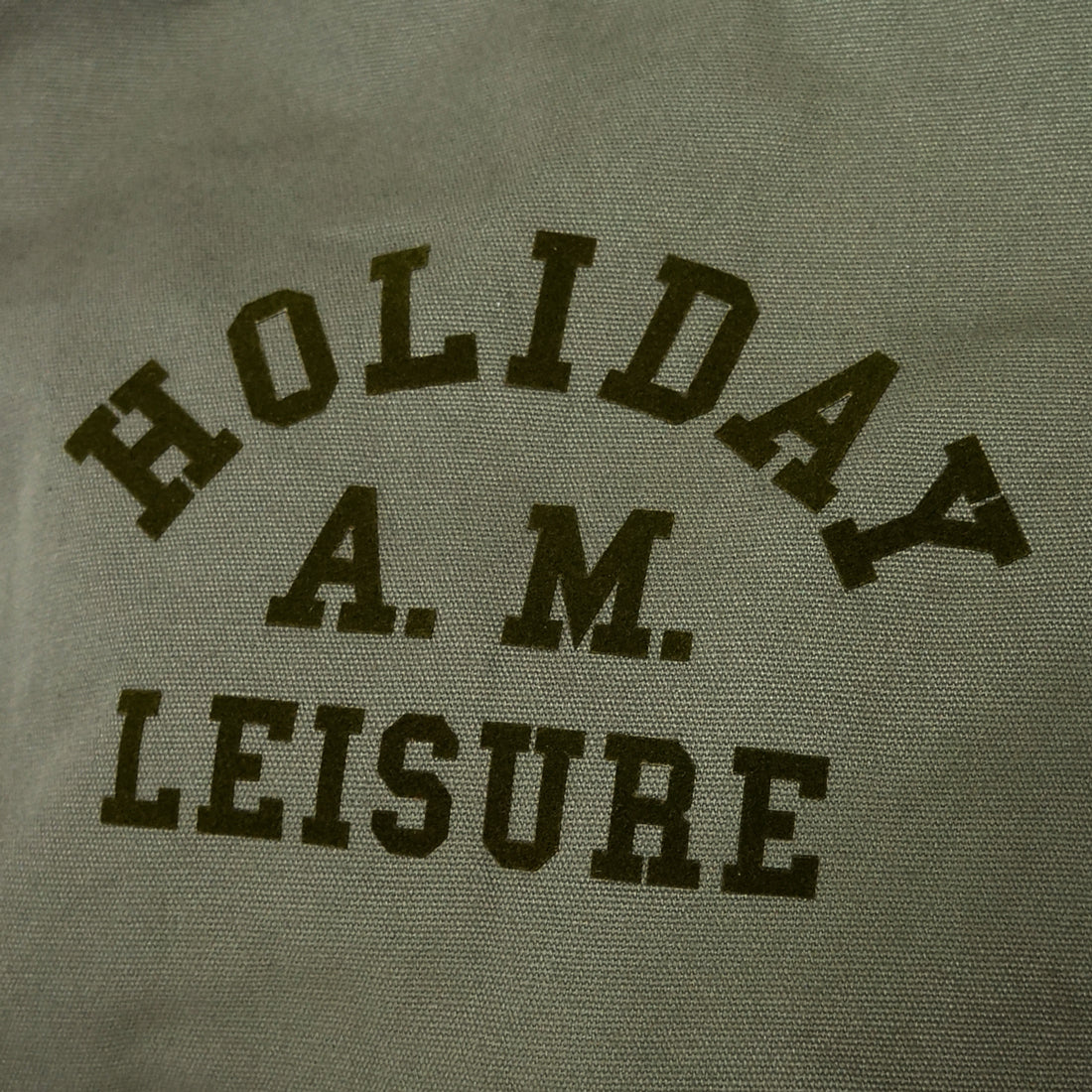 バッグ ショルダーバッグ 2WAY レディース メンズ フロッキープリント キャンバス 帆布 Holiday A.M.