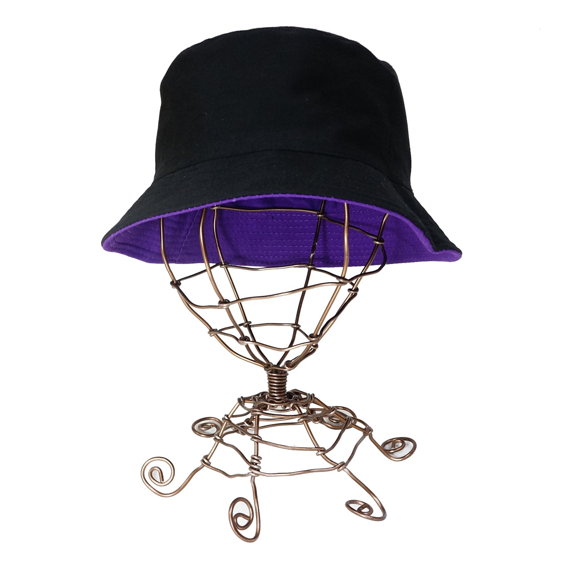 帽子 バケットハット ハット HAT 無地 ブラック カラー リバーシブル メンズ レディース キーズ Keys