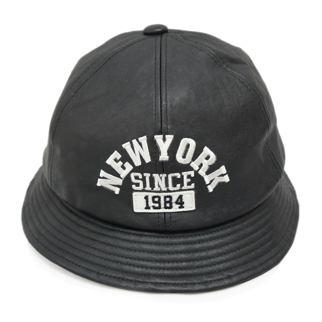 帽子 ハット ボールハット メトロハット フェイクレザー 合成皮革 NEWYORK ロゴ キーズ Keys